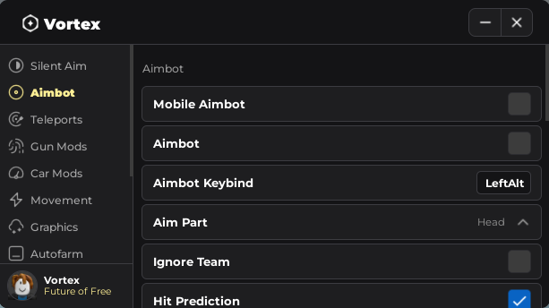 Main Dashboard